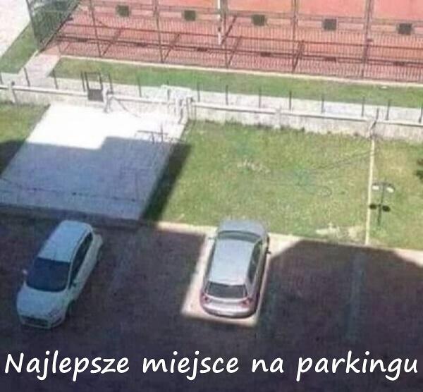 Najlepsze miejsce na parkingu