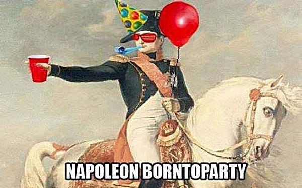 Napoleon Borntoparty