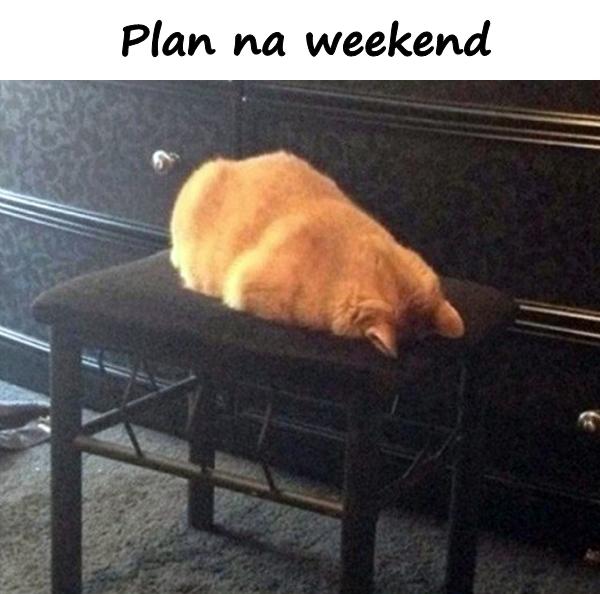 Plan na weekend