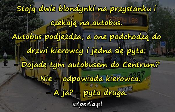 Stoja Dwie Blondynki Na Przystanku I Czekaja Na Autobus Xdpedia 22203