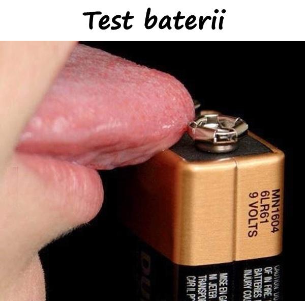 Test baterii