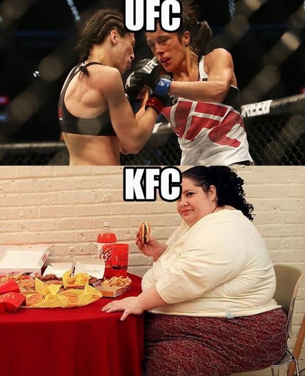 UFC VS KFC